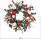 20-Inch Patriotic Independence Day Wreath for Front Door - Red, White & Blue Daisy Floral Wreath on Sturdy Grapevine Base for Memorial Day, Veterans Day & 250th American Anniversary
